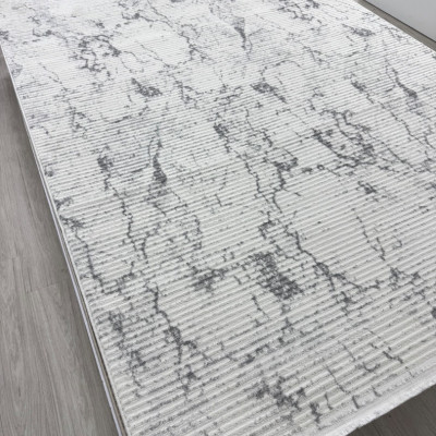 SOFT DOKUMA HALI 43137 KREM-GRİ