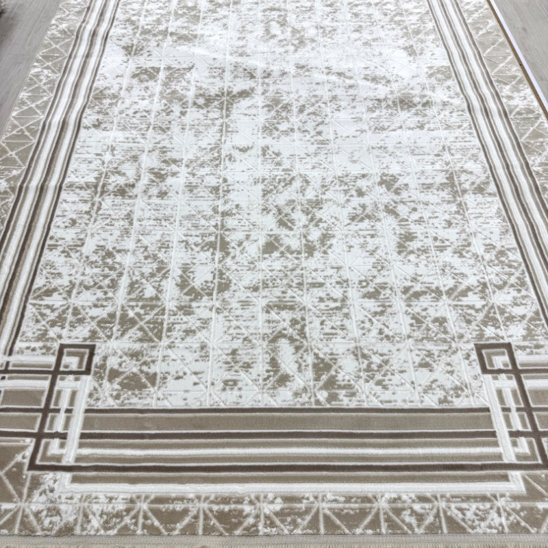 SOFT DOKUMA HALI 43176 KREM-BEJ
