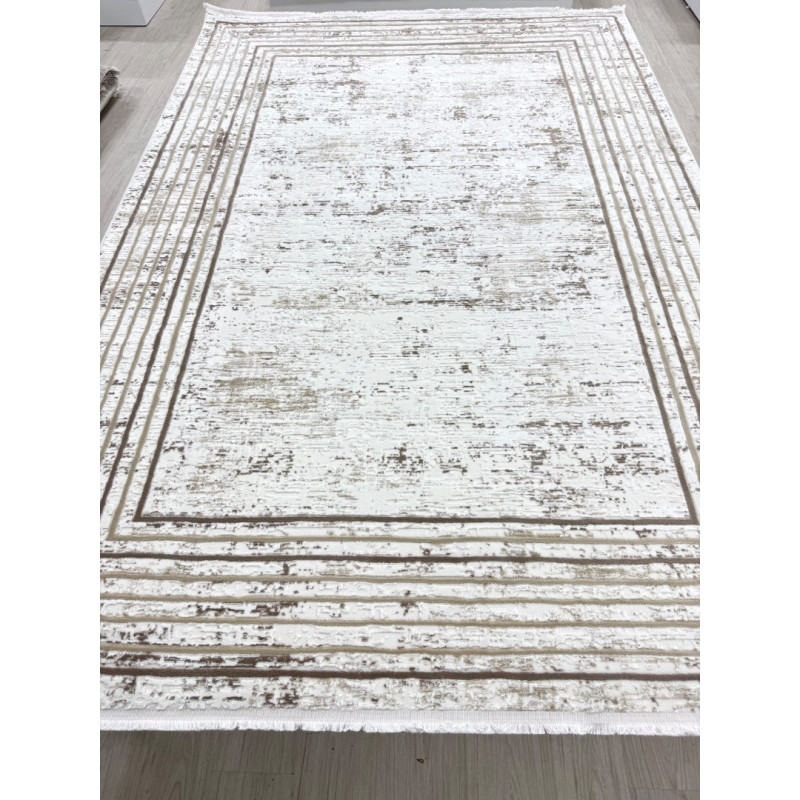 SOFT DOKUMA HALI 43035B KREM-BEJ