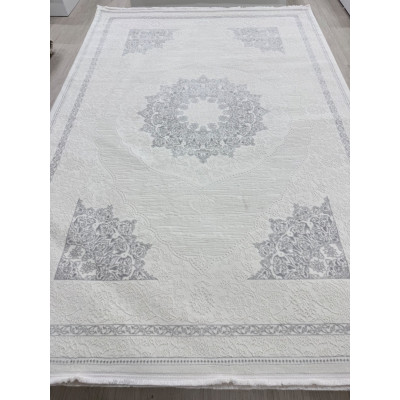 SOFT DOKUMA HALI 43224 KREM-GRİ