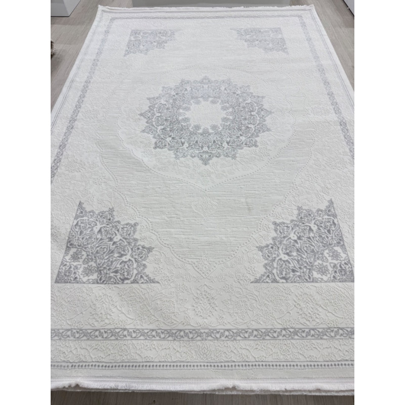 SOFT DOKUMA HALI 43224 KREM-GRİ