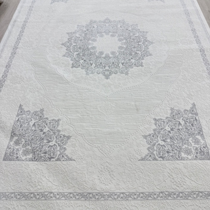 SOFT DOKUMA HALI 43224 KREM-GRİ