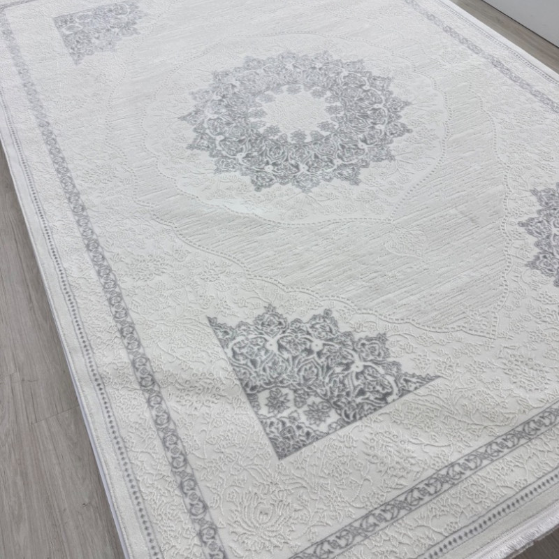 SOFT DOKUMA HALI 43224 KREM-GRİ