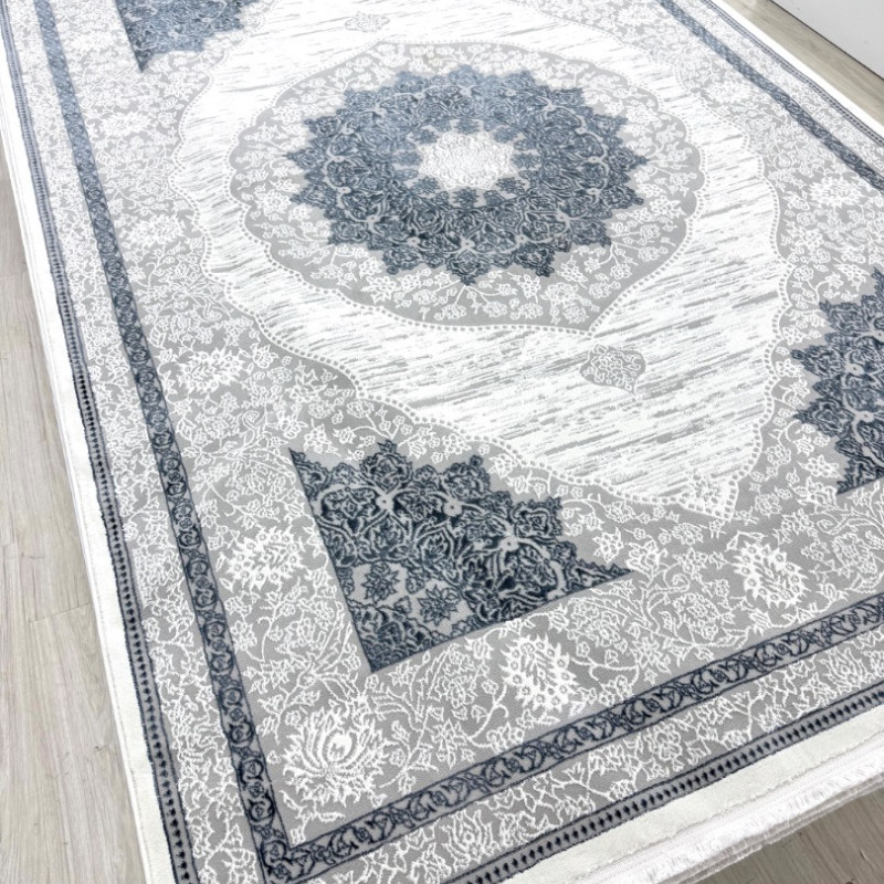 SOFT DOKUMA HALI 43224 MAVİ