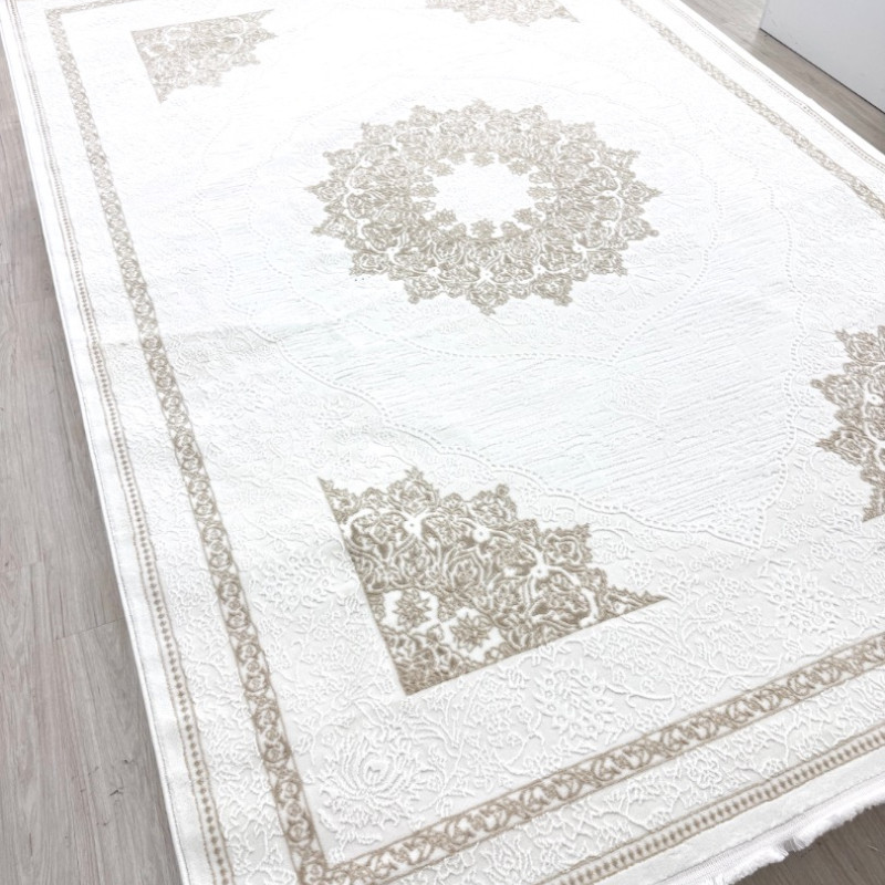 SOFT DOKUMA HALI 43224 KREM-BEJ