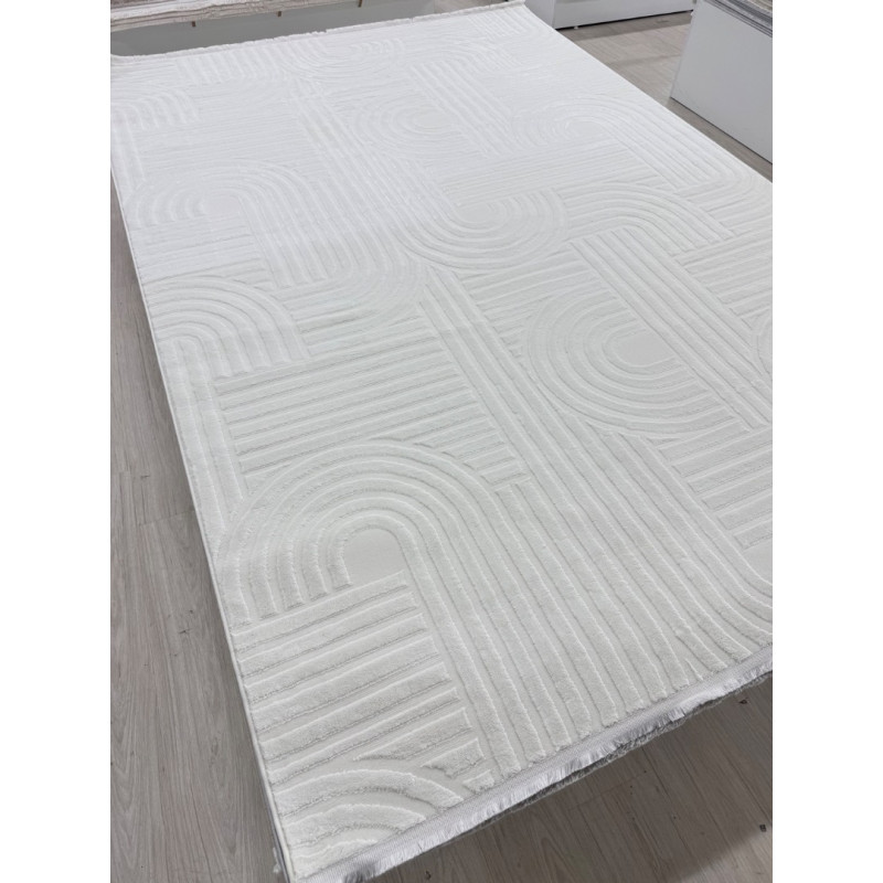 SOFT DOKUMA HALI 43372A KREM