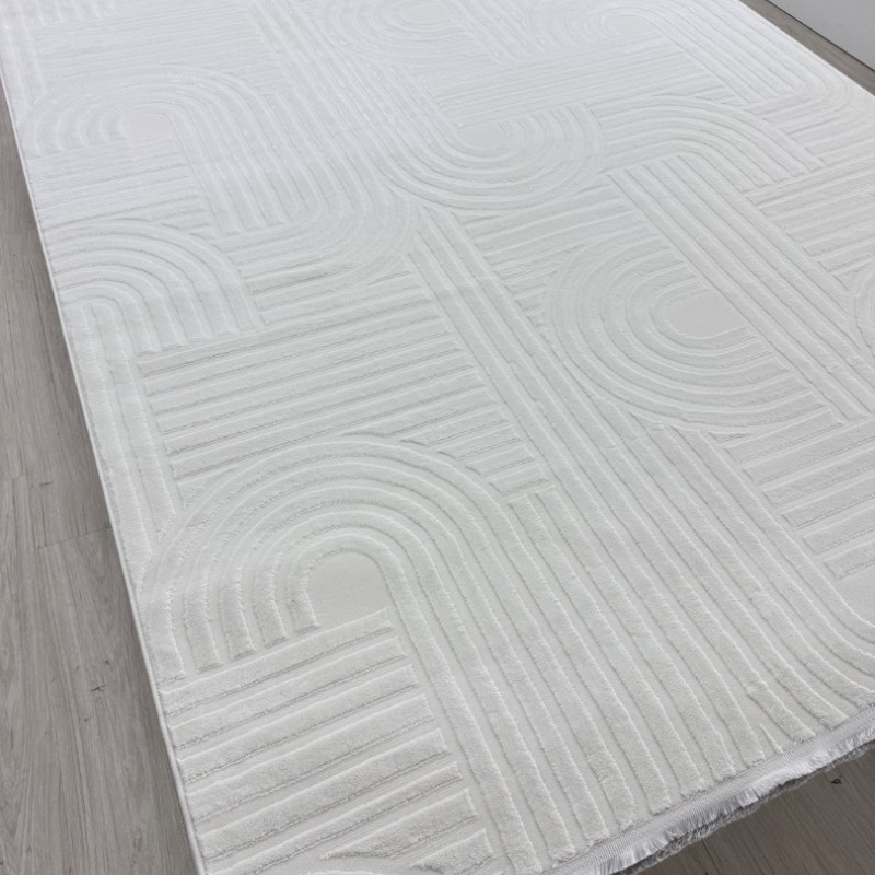 SOFT DOKUMA HALI 43372A KREM