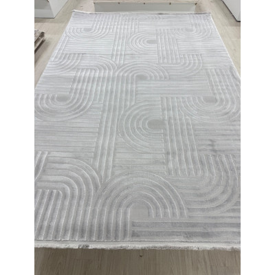 SOFT DOKUMA HALI 43372A GRİ