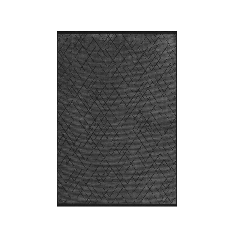 ŞÖNİL KİLİM ANTRASİT ÇİZGİLİ