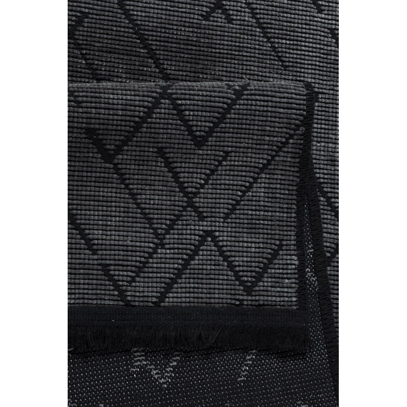 ŞÖNİL KİLİM ANTRASİT ÇİZGİLİ