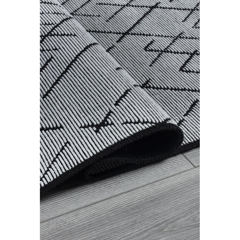 ŞÖNİL KİLİM BEYAZ ÇİZGİLİ