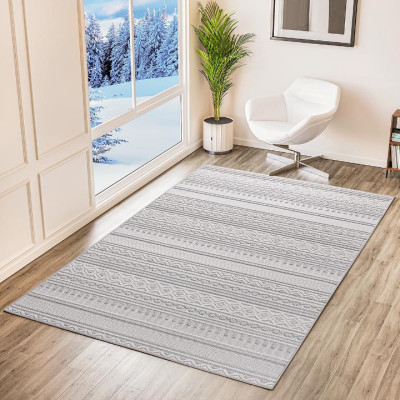  Bohem İskandinav Bukle Loop Sisal Halı 