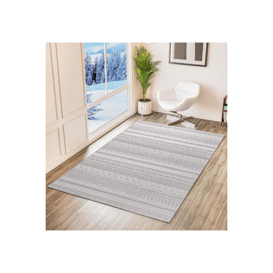  Bohem İskandinav Bukle Loop Sisal Halı 