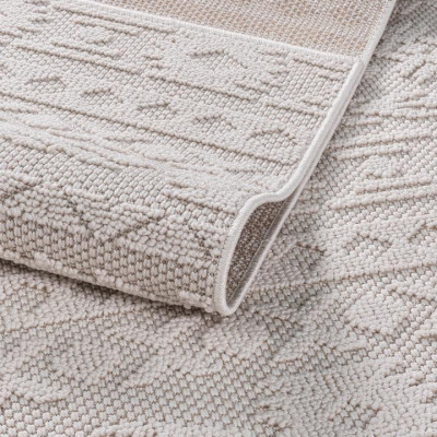  Bohem İskandinav Bukle Loop Sisal Halı 