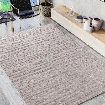  Bohem İskandinav Bukle Loop Sisal Halı 