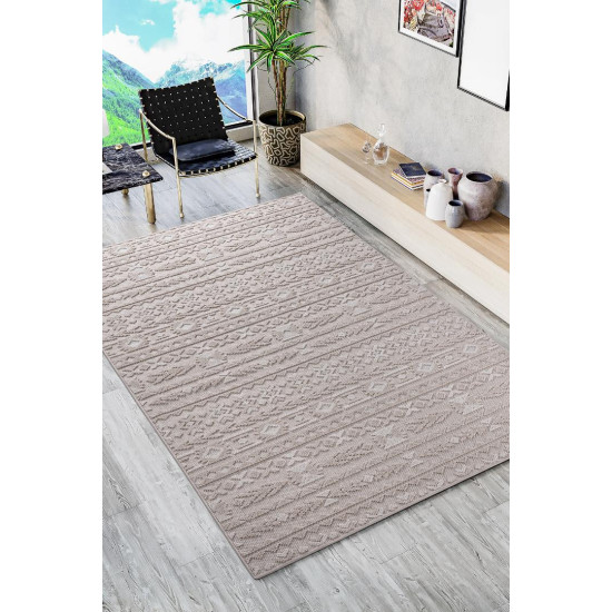  Bohem İskandinav Bukle Loop Sisal Halı 