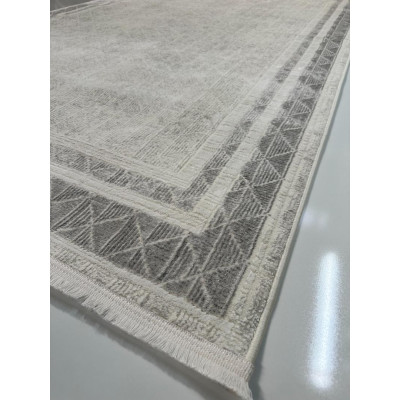 SOFT DOKUMA HALI DESEN4 KREM-GRİ SOFT DOKUMA HALI DESEN4 KREM-GRİ