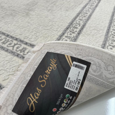 SOFT DOKUMA HALI DESEN5 KREM-GRİ SOFT DOKUMA HALI DESEN5 KREM-GRİ