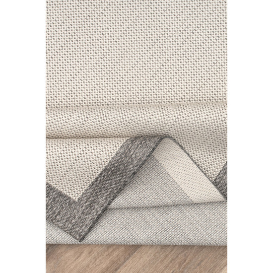 Sisal Halı Gri Krem