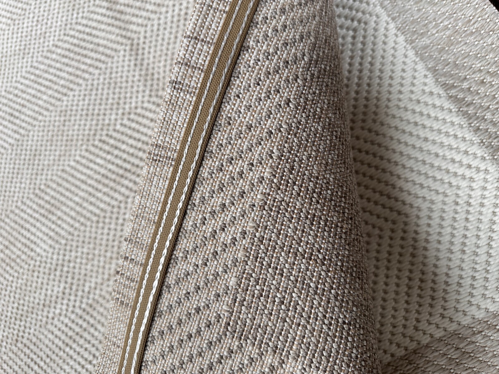 Sisal Halı Koyu Bej Açık Bej 5