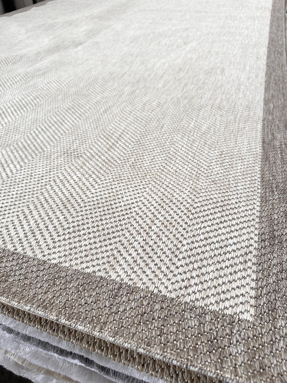 Sisal Halı Koyu Bej Açık Bej 6