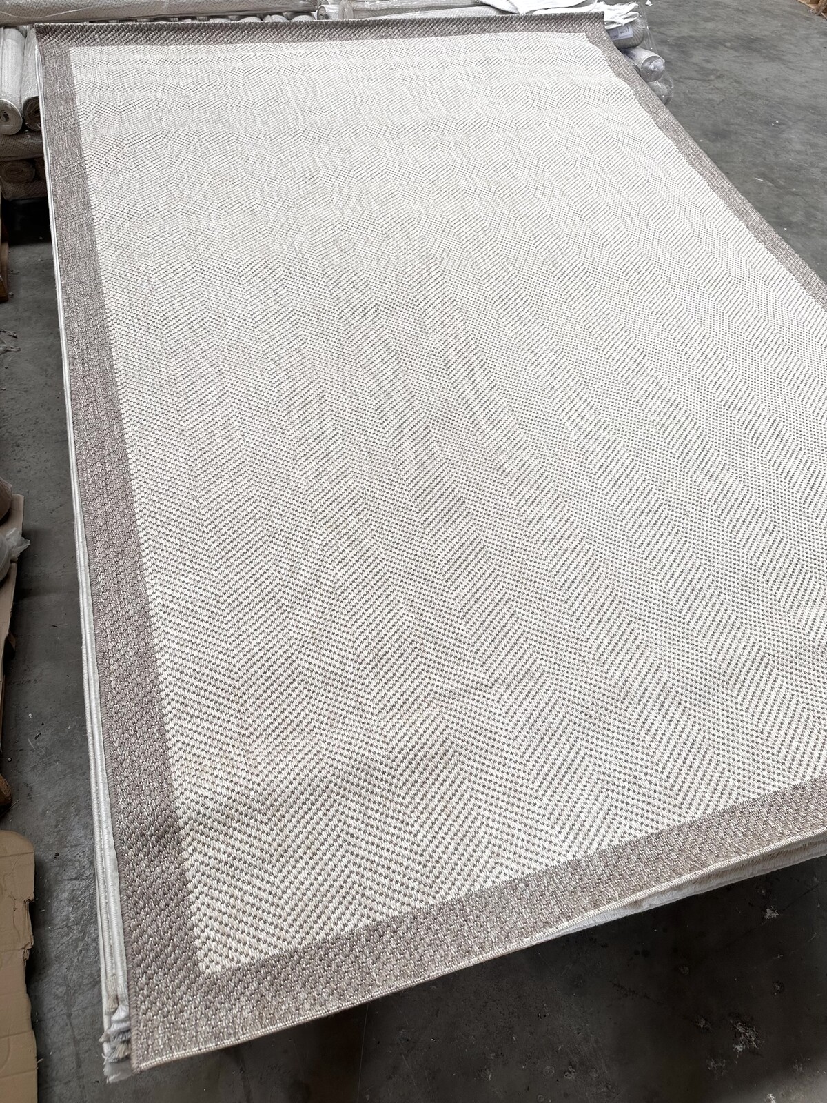 Sisal Halı Koyu Bej Açık Bej 1