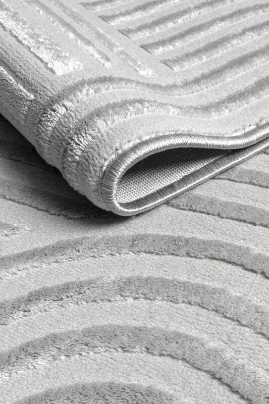 Soft Dokuma Halı Özel Kesim 372B GRİ