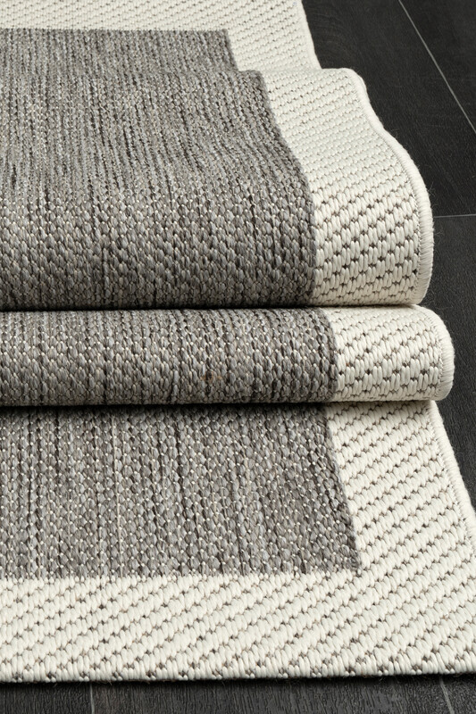 Sisal Halı Krem Gri