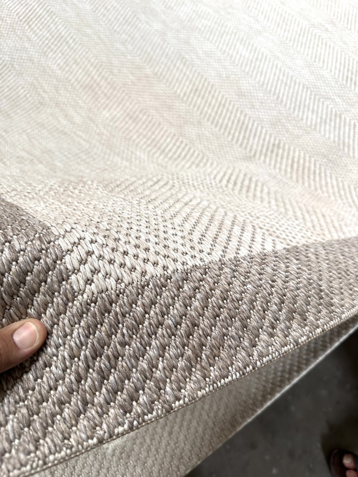 Sisal Halı Koyu Bej Açık Bej 4